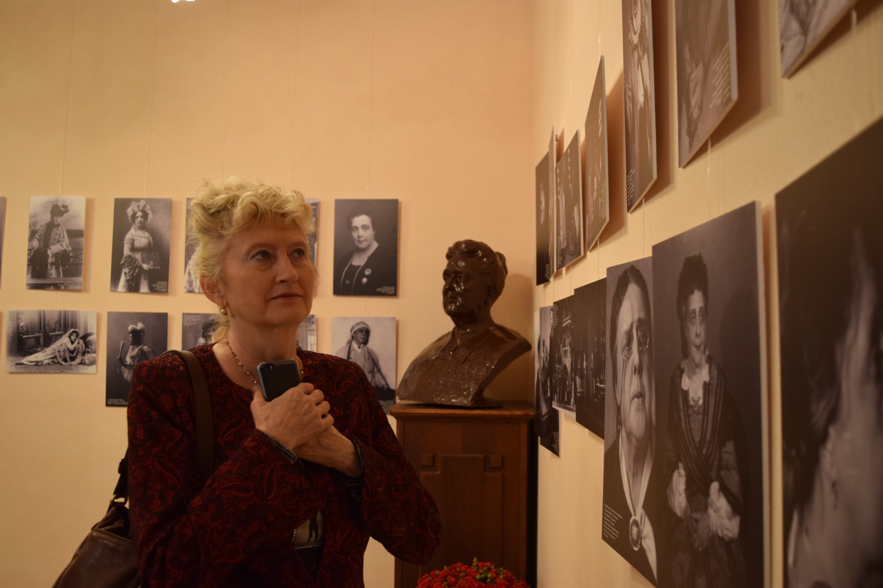 Открытие мемориальной комнаты А.А.Яблочкиной в московском Доме ветеранов сцены