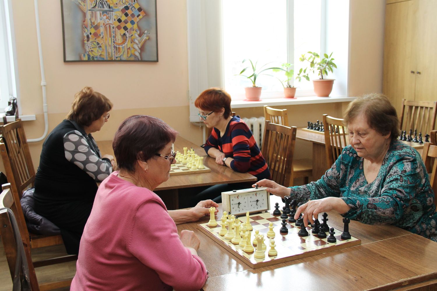 В Орле прошел первый городской турнир по шахматам среди пенсионеров