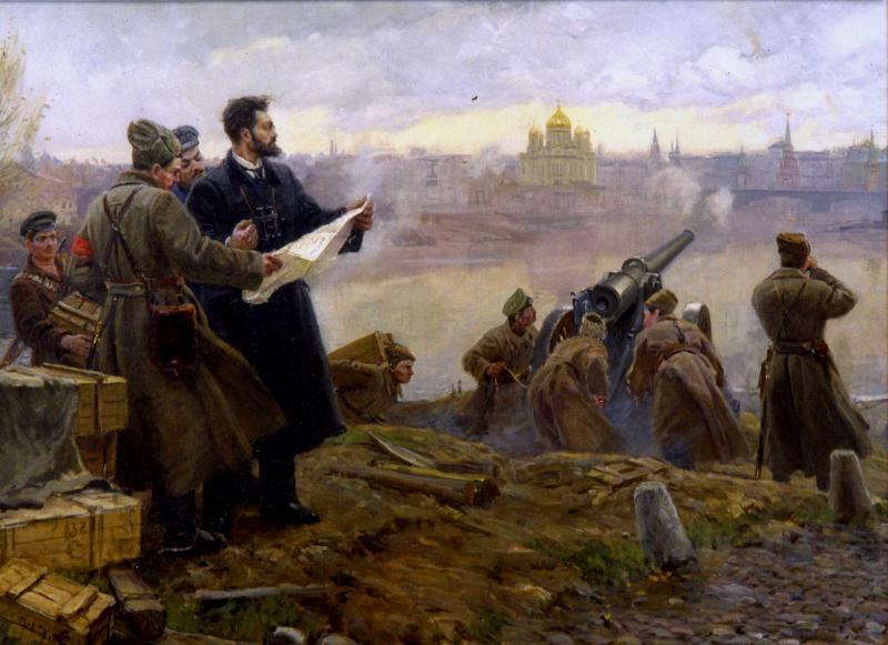 Расстрел Московского Кремля в 1917 году